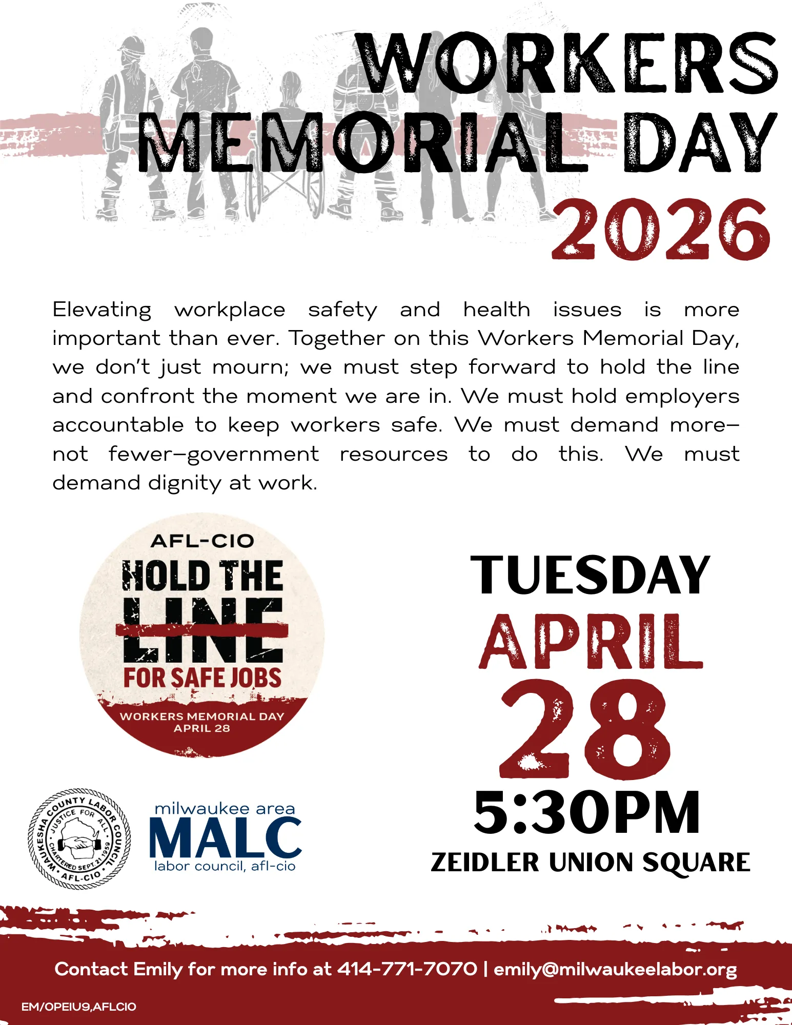 workers memorial day