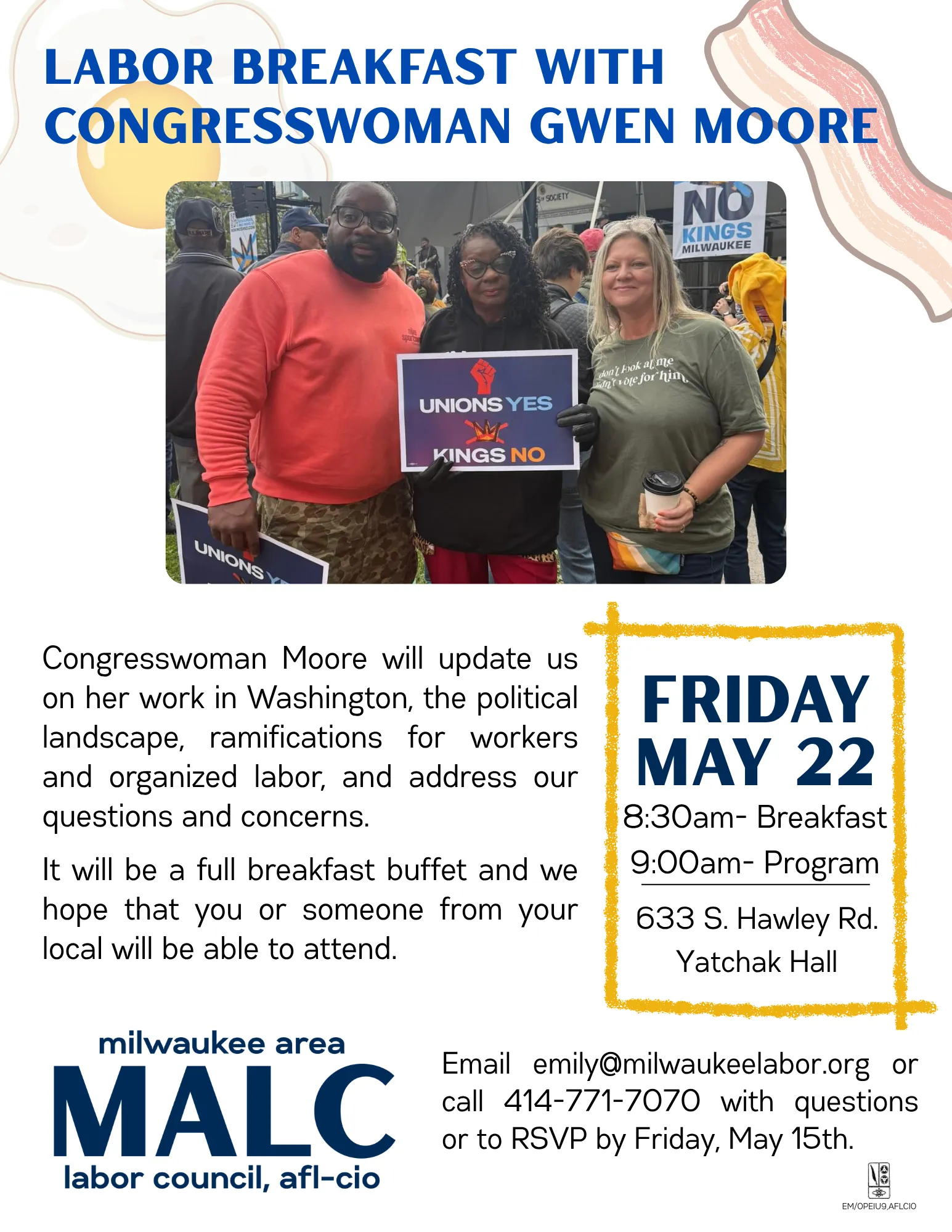 Labor Breakfast with Gwen Moore