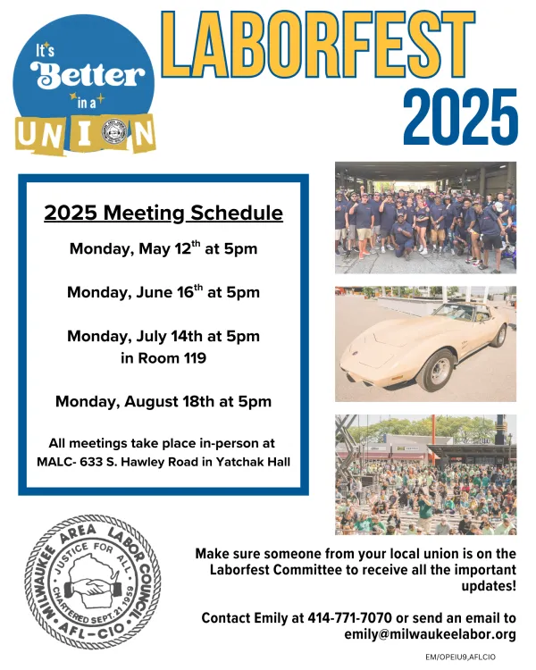 Laborfest committee dates