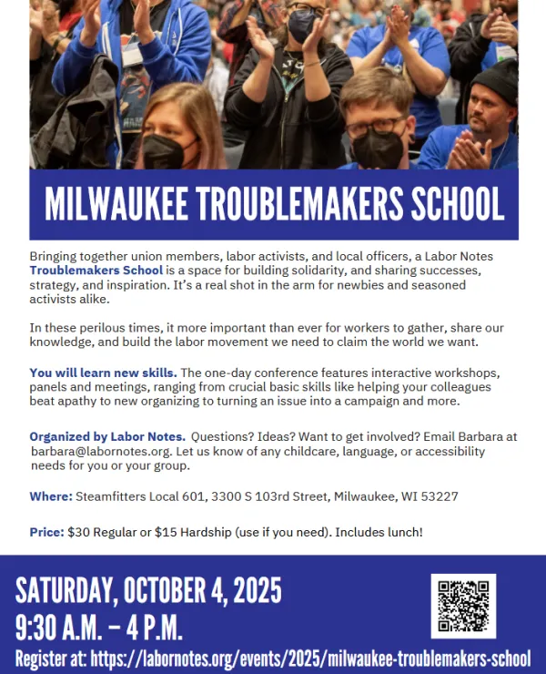 Labor Notes Trouble Maker School