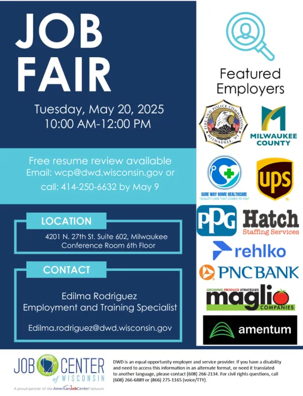 Job Fair-May 20th