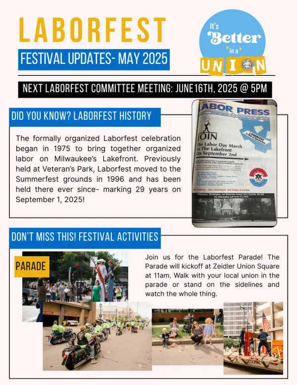 Laborfest Bulletin