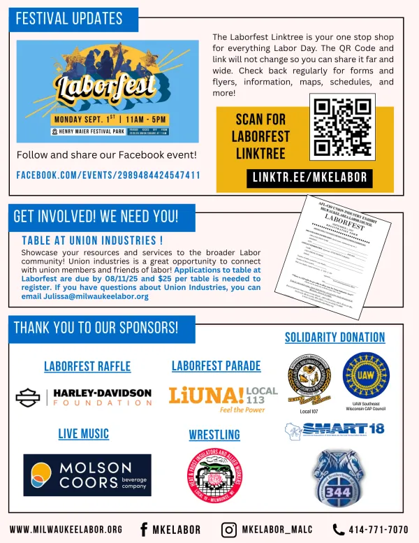 Laborfest Bulletin