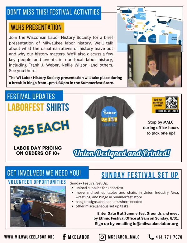 Laborfest Bulletin