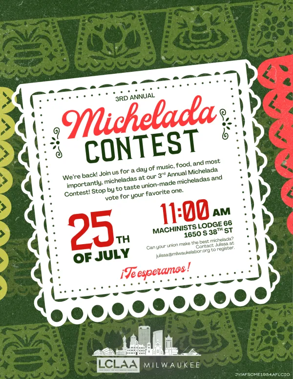 Michelada Contest- July 25th