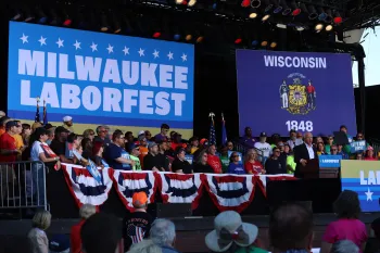 Tim Walz at Laborfest