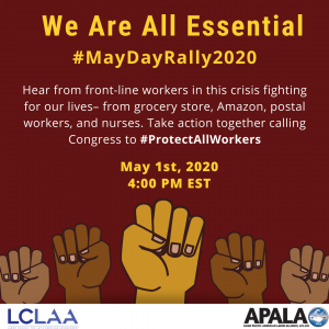 LCLAA Virtual May Day – “The Impact of COVID-19 on Latinos in the U.S.”