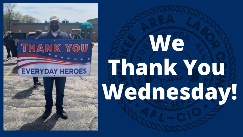 We Thank You Wednesday-August 12