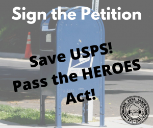 Sign the Petition- Save USPS and Pass the HEROES Act