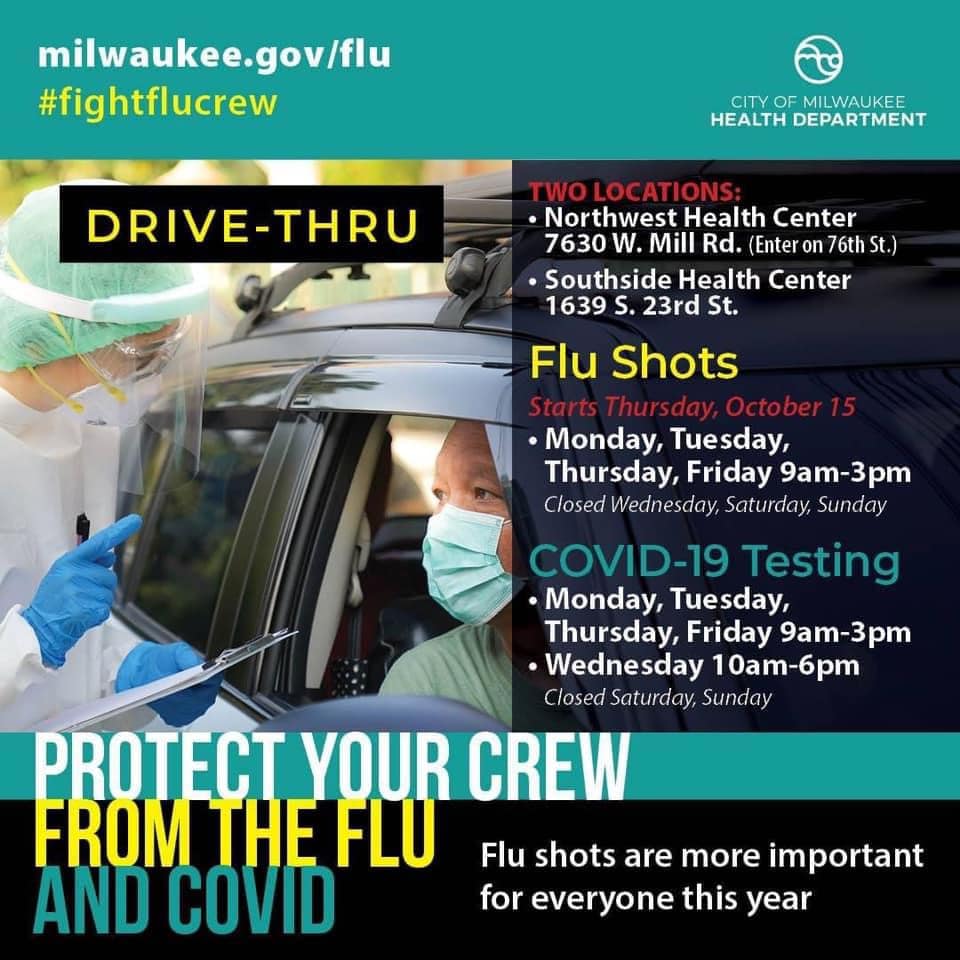 Free City of Milwaukee Flu Shots