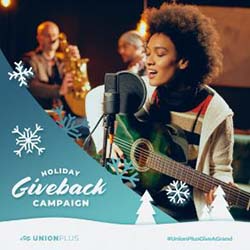 Union Plus Holiday Giveback Campaign