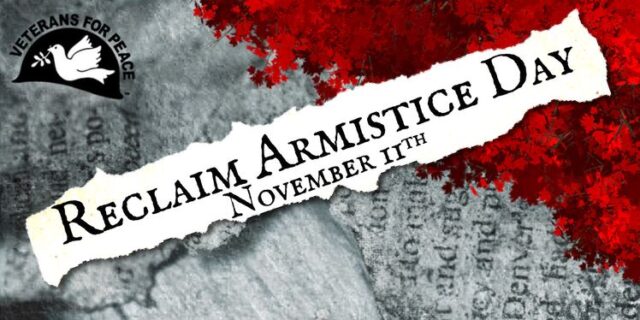Reclaim Armistice Day