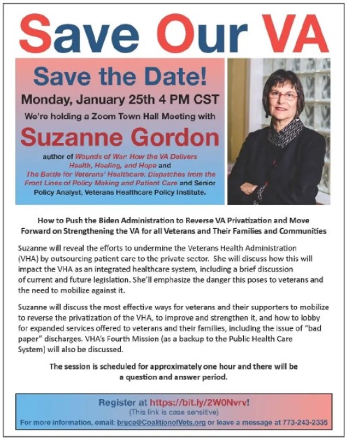 Save the VA with Suzanne Gordon