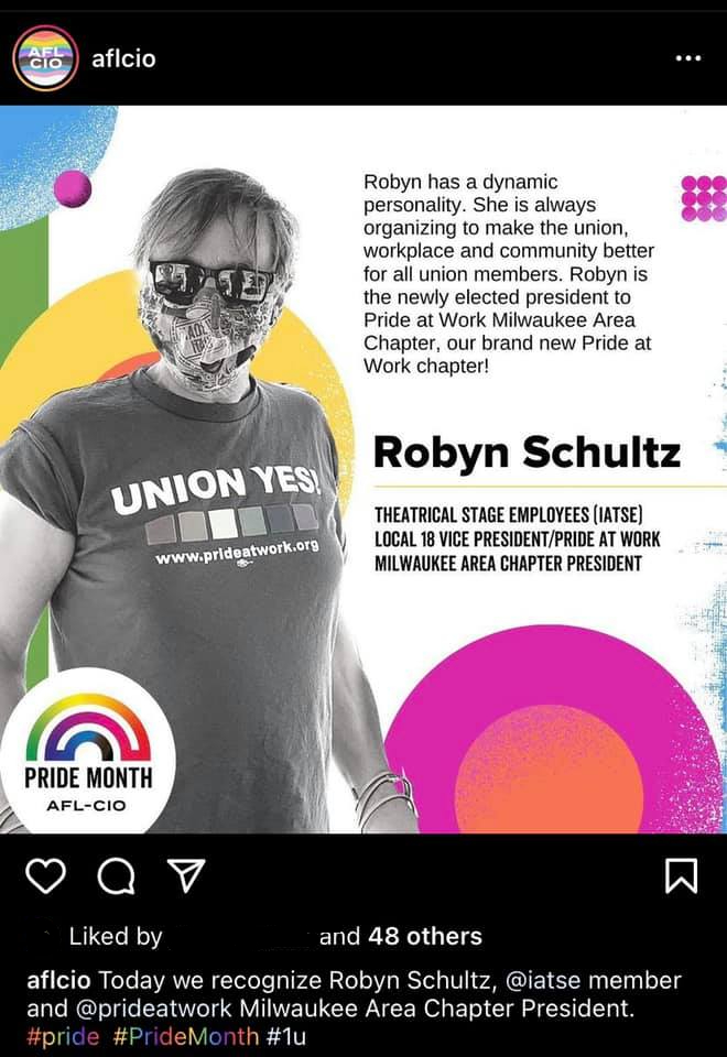 Pride Labor Profile- Robyn Schultz
