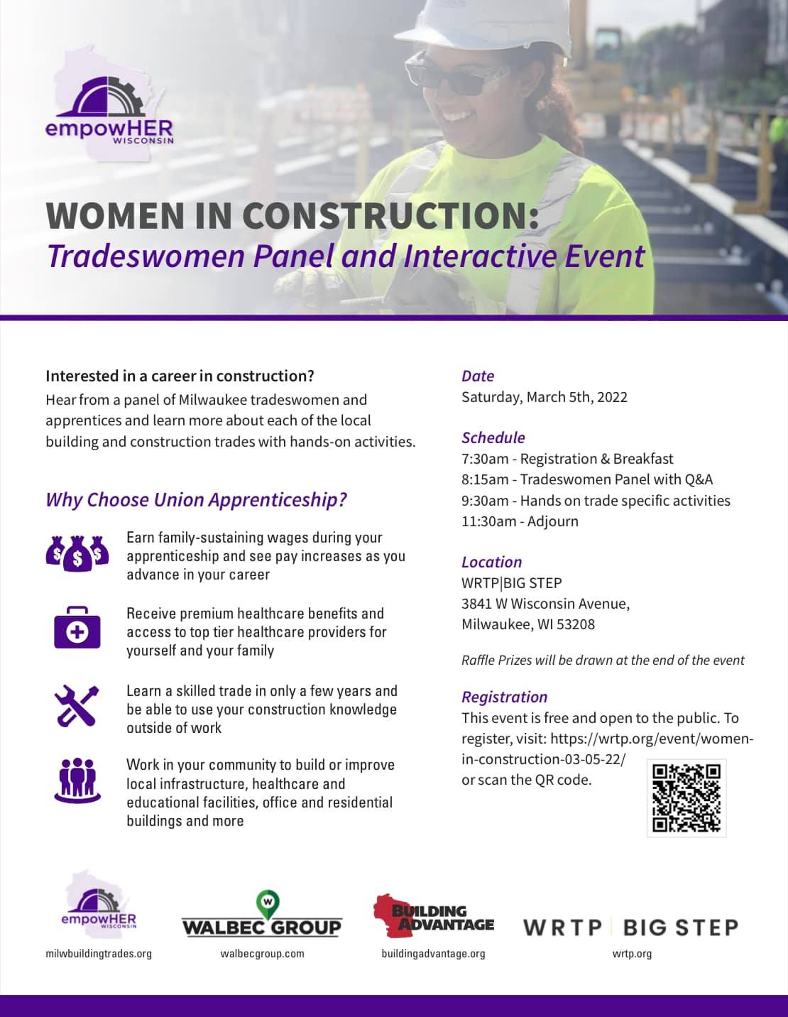 empowHER- Interactive Panel on Women in Construction