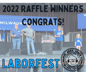 Laborfest 2022 Raffle Winners