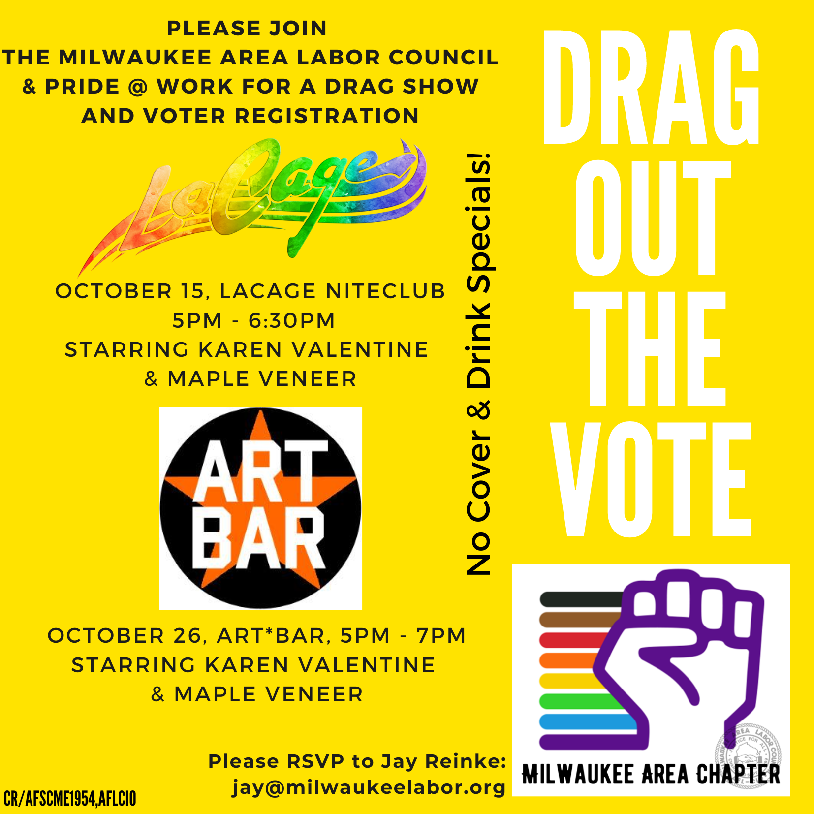 Drag Out The Vote!