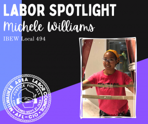 Labor Spotlight- Michele Williams