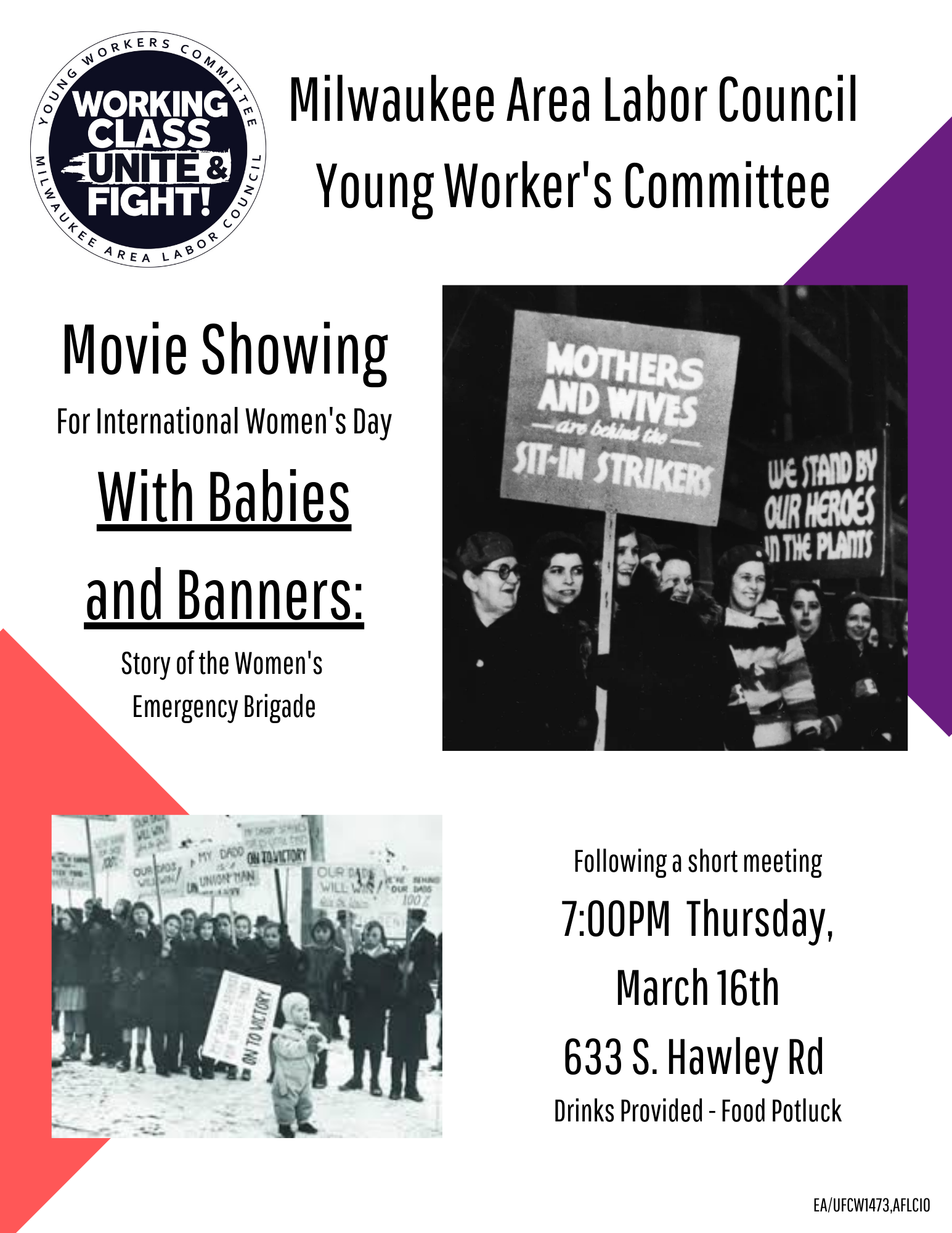 YWC Movie Showing: With Babies and Banners