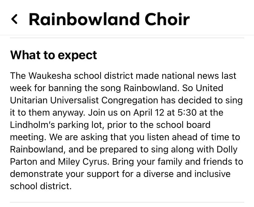 Support the Rainbowland Choir