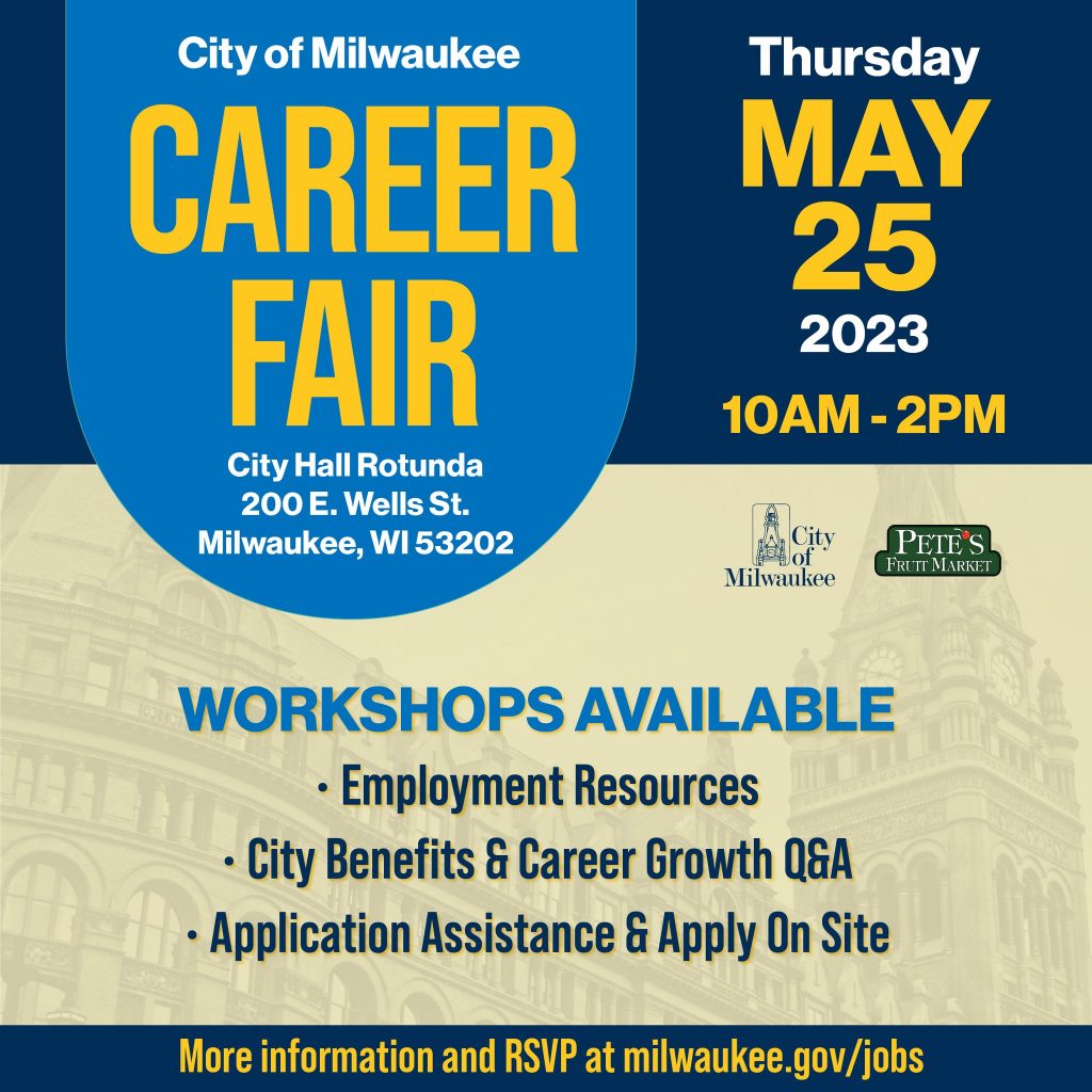 City of Milwaukee Career Fair Milwaukee Area Labor Council AFLCIO