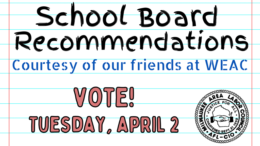 School Board Recommendations